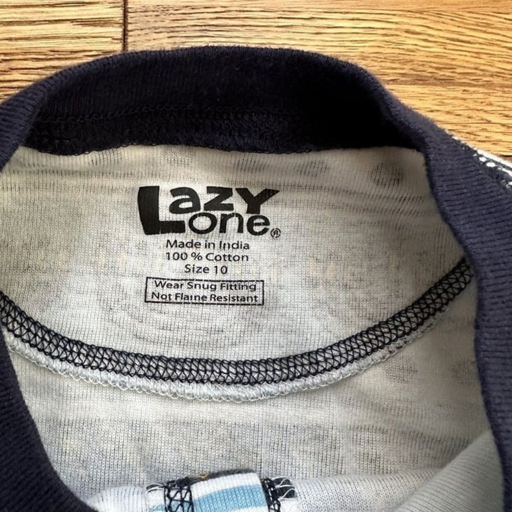Lazy One Happy Hanukkah Kid‎ Onesie Menorah Flapjack Size 10 - Picture 5 of 7